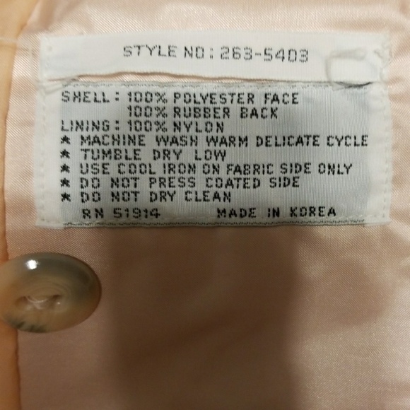 Sharon Rainwear trenchcoat size 15/16 - Picture 8 of 8